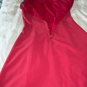 Vince Camuto dress with a gold zipper